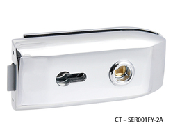 CT - 6000 Kování na skleněné dveře OC - ​​Chrom lesklý