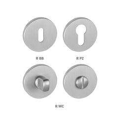 Rozeta ke klice MP - ROZETA - R S6 OCS - Chrom broušený