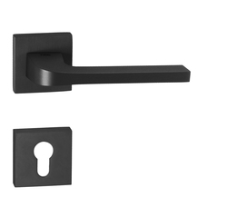 Klika na dveře TI - SUPRA - HR 3097Q BS - Černá matná (153)