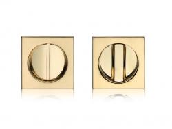 SAB - Set na posuvné dveře Hooky ZERO - HR WC OLV - Mosaz leštěná lakovaná