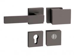 Bezpečnostní kování TI - CUBO / SQUARE - HR 3230/2275 T - Titan (141)