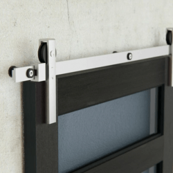 Posuvný systém na dřevěné dveře JNF - PS CHARRIOT 1700 SYSTÉM NA DŘEVO IN.15.903.I BN - Broušená nerez