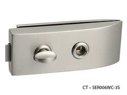 CT - 11000 Kování na skleněné dveře NP - Nikl perla