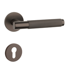 Klika na dveře AT - MOLINIA - R 7S HNM - Hnědá matná