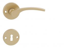 Klika na dveře KE - LAURA - R Zlatá