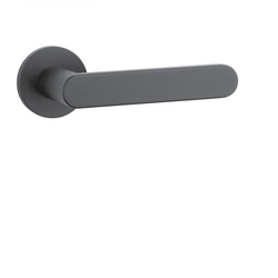 Klika na dveře AS - ALORA - R 7S BS - Černá matná