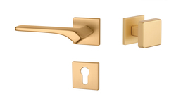 Klika na dveře AS - BERGENIA - HR 7S OLS - Mosaz broušená