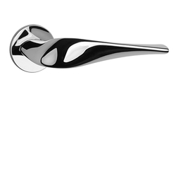 Klika na dveře AS - PETUNIA - R 5S OC - Chrom lesklý