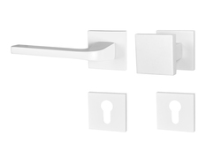 Klika na dveře MP - VIVA - HR SQ6 WS - Bílá matná