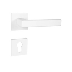 Klika na dveře TI - SONIA - HR 3095Q 5S WS - Bílá matná (152)