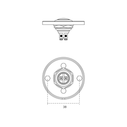 JNF - SPÍNAČ IN.24.203 BN - Broušená nerez