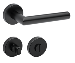 Klika na dveře TI - FAVORIT - R AP 2002 BS - Černá matná (153)